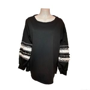 BIBI Statement Sleeve Sweater